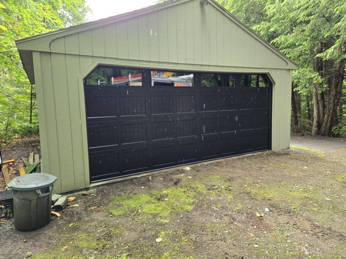 Garage door after replacement, job 1